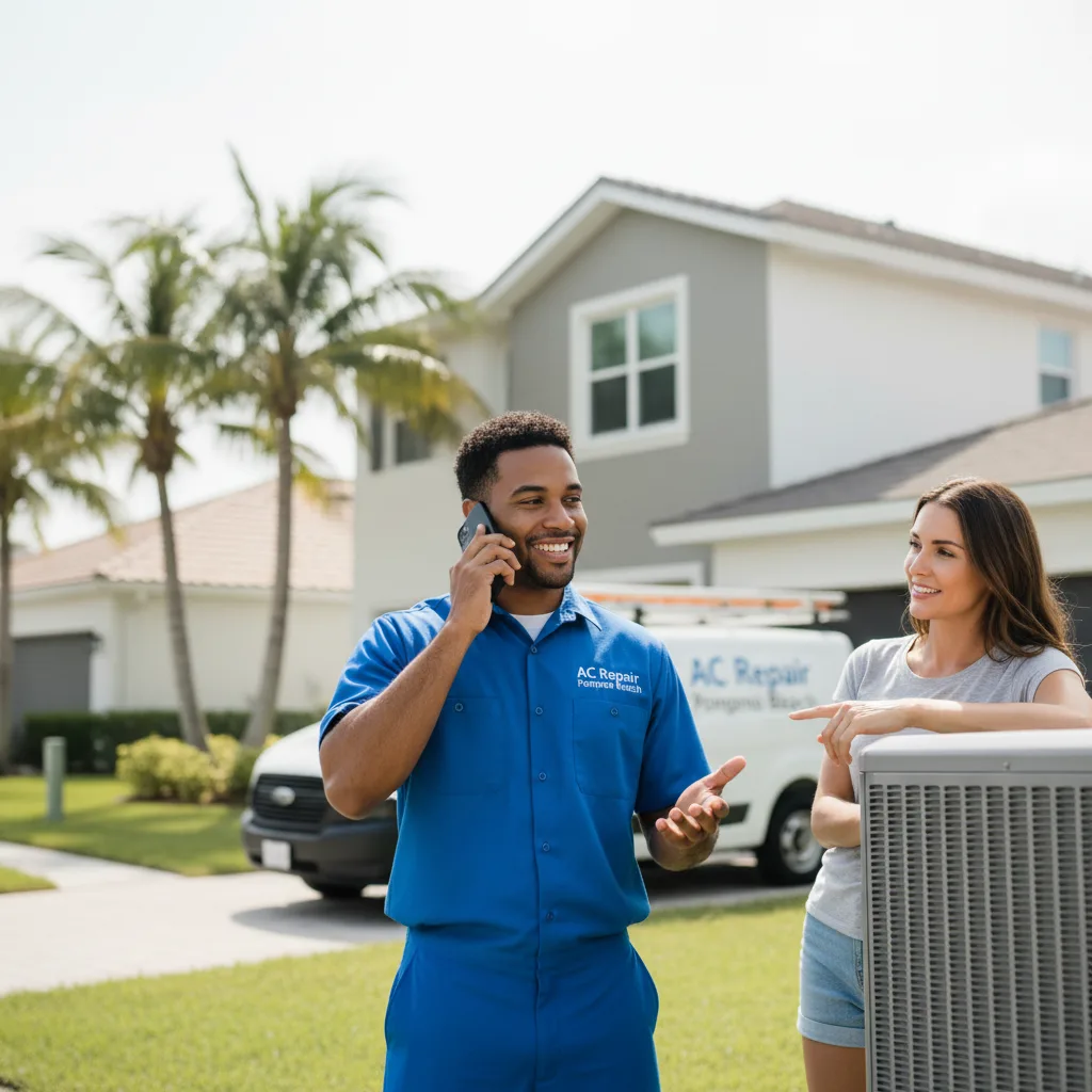 AC Repair Pompano Beach customer support in Easthampton
